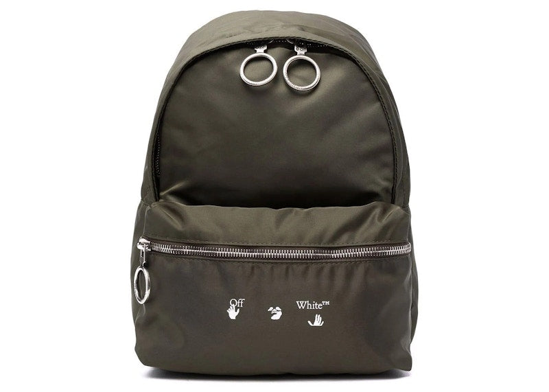 OFF-WHITE Industrial Strap Backpack Green
