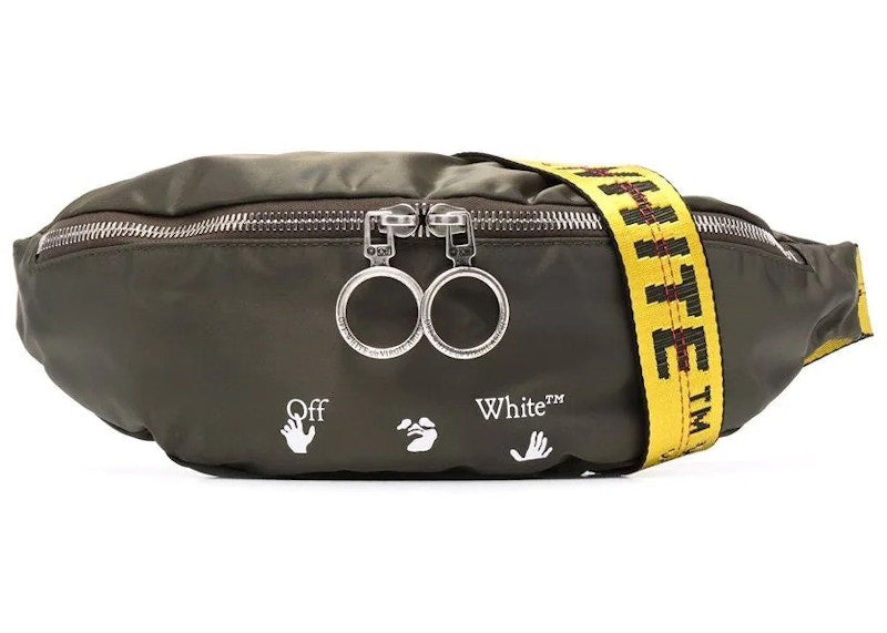OFF-WHITE Industrial Strap Belt Bag Green