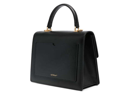 Off-White Jitney 2.8 Leather Tote Black