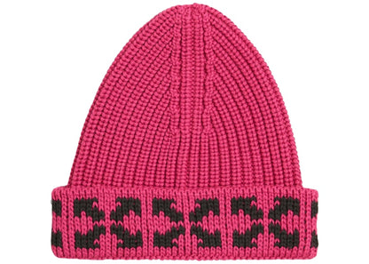 OFF-WHITE Kids Arrows Beanie Fuchsia