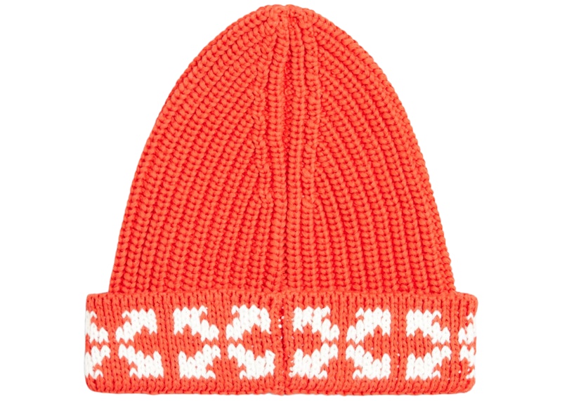 OFF-WHITE Kids Arrows Beanie Red