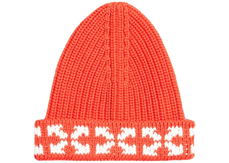 OFF-WHITE Kids Arrows Beanie Red