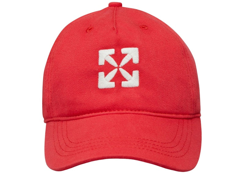 OFF-WHITE Kids Arrows Cap Red
