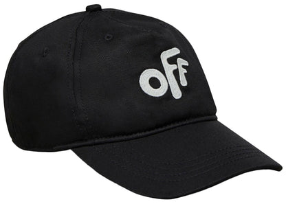 OFF-WHITE Kids Rounded Cap Black