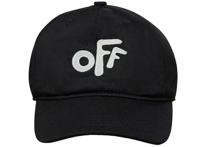 OFF-WHITE Kids Rounded Cap Black