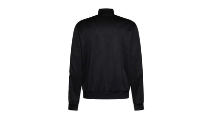 OFF-WHITE Knit Tape Track Jacket Black