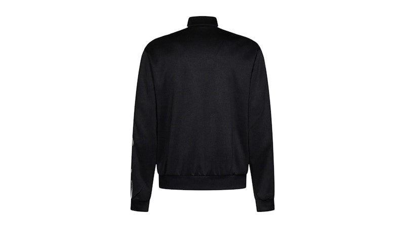 OFF-WHITE Knit Tape Track Jacket Black