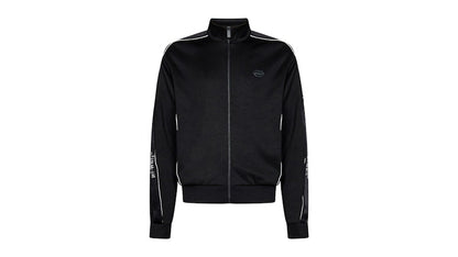 OFF-WHITE Knit Tape Track Jacket Black