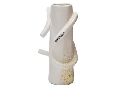 OFF-WHITE Logo-Print Ceramic Vase