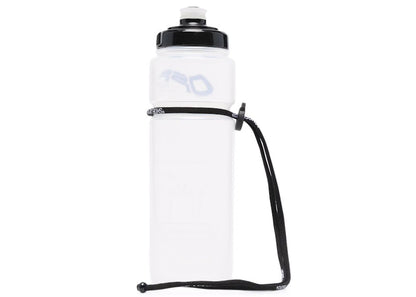 OFF-WHITE Logo Print Water Bottle Clear/Purple