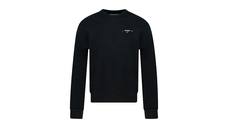 OFF-WHITE Logo Sweatshirt Black