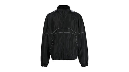OFF-WHITE Logoband Piping Track Jacket Black