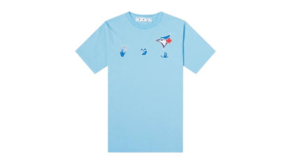 OFF-WHITE MLB Toronto BJ T-shirt Blue