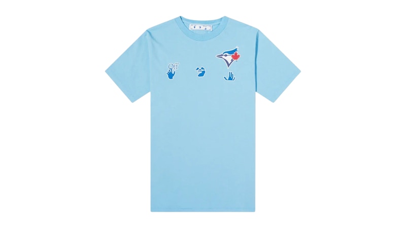 OFF-WHITE MLB Toronto BJ T-shirt Blue