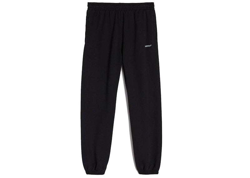 OFF-WHITE Marker Sweatpants Black/Light Blue