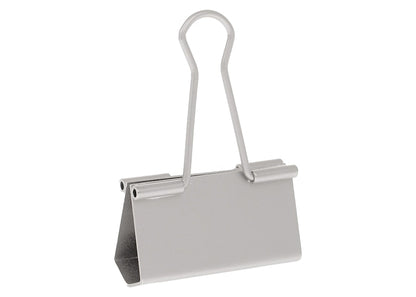 OFF-WHITE Metal Binder Clip Silver