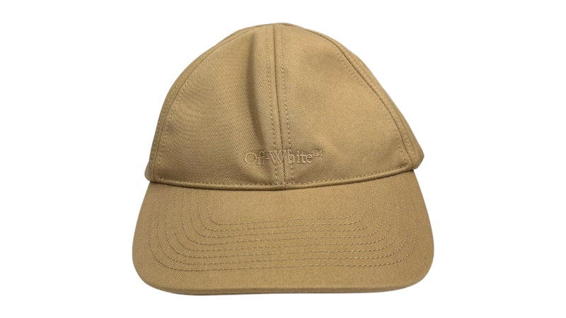OFF-WHITE Monotone Logo Cap Beige