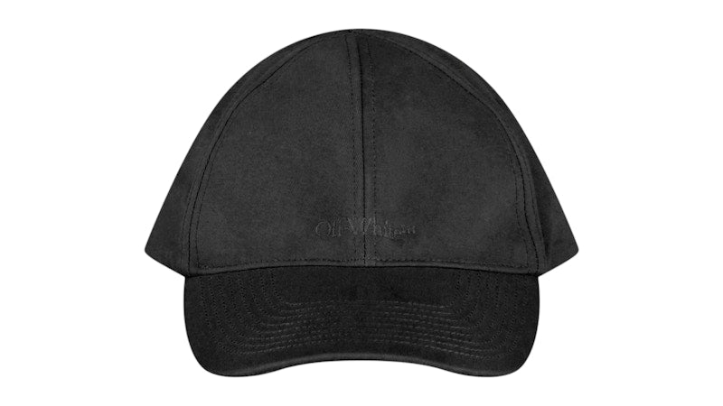 OFF-WHITE Monotone Logo Cap Black