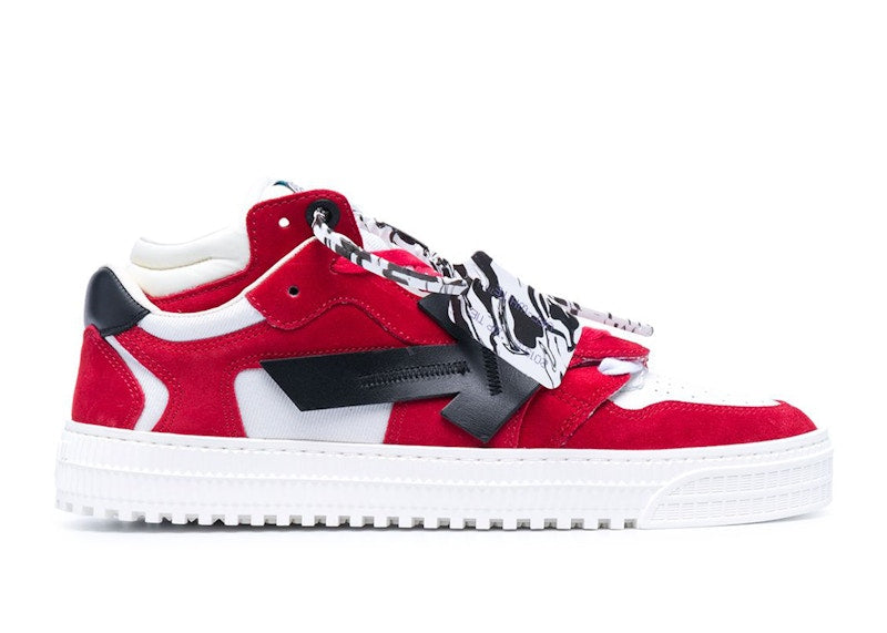 Off-White Off Court Low Top Red Black White