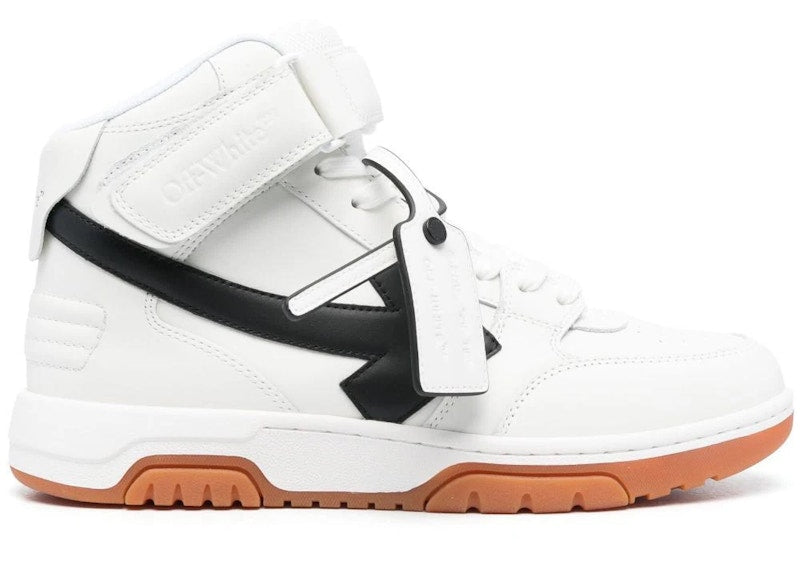 Off-White Out Of Office Mid Top White Black Gum