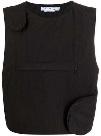 OFF-WHITE Patch Peach Vest Strap Black