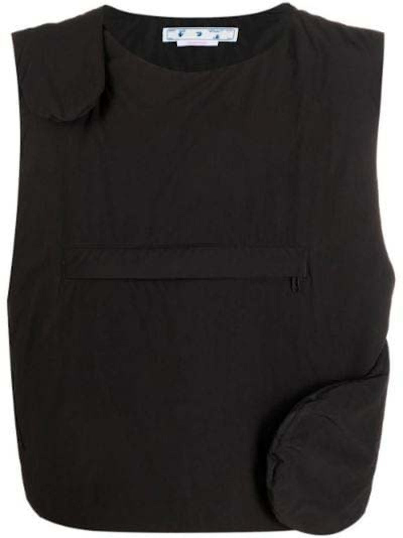 OFF-WHITE Patch Peach Vest Strap Black