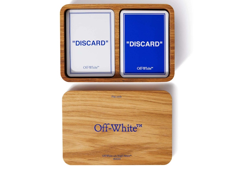 OFF-WHITE Playing Card Set Box