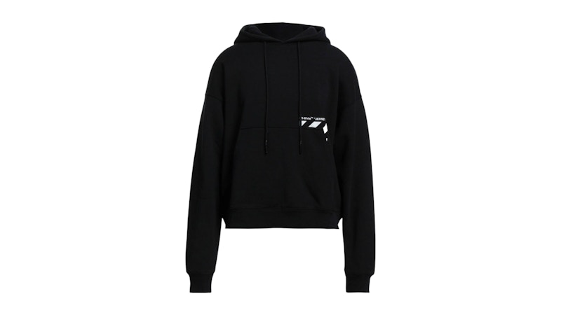 OFF-WHITE Pocket Skate Logo Hoodie Black