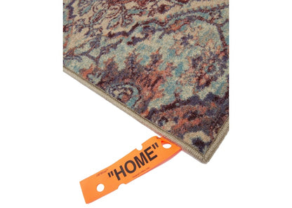 OFF-WHITE Quote-Motif Patterned Rug Multicolor