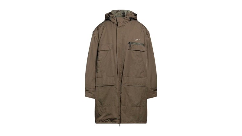 OFF-WHITE Reversible Coverall Military Jacket Green