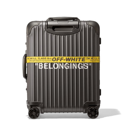 OFF-WHITE Rimowa Personal Belongings 49L Case Black