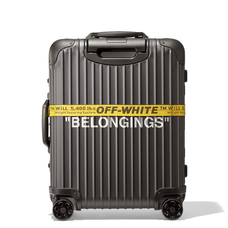 OFF-WHITE Rimowa Personal Belongings 49L Case Black