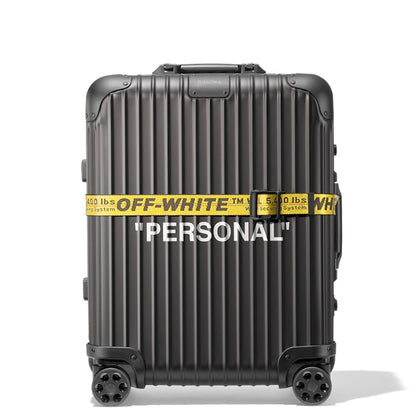 OFF-WHITE Rimowa Personal Belongings 49L Case Black