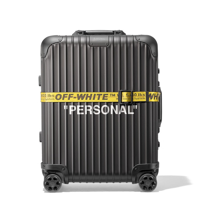 OFF-WHITE Rimowa Personal Belongings 49L Case Black