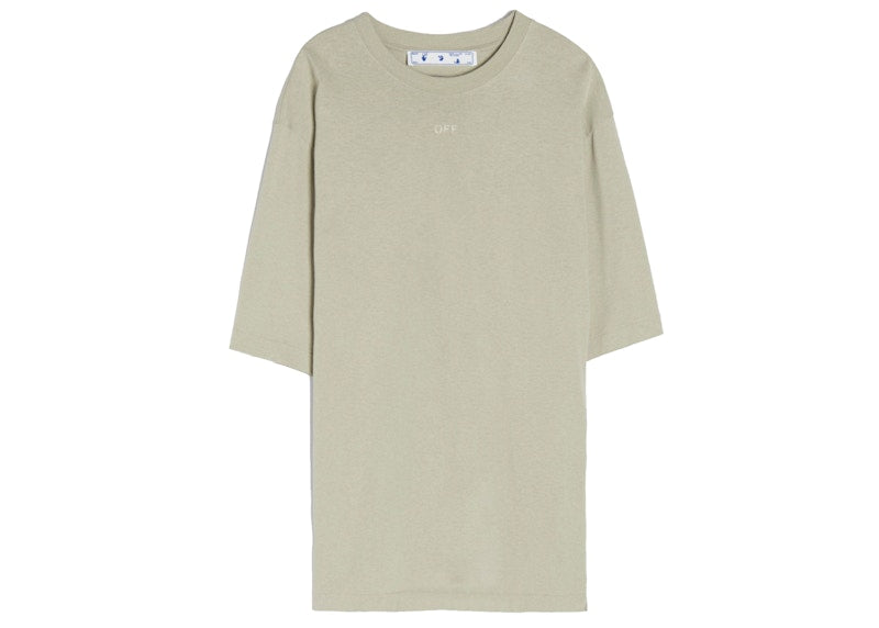 OFF-WHITE Rubber Arrows S/S T-shirt Beige/Light Grey