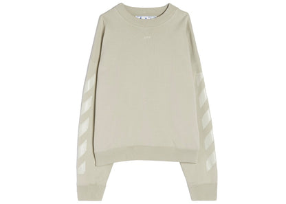 OFF-WHITE Rubber Arrows Sweatshirt Beige/Beige