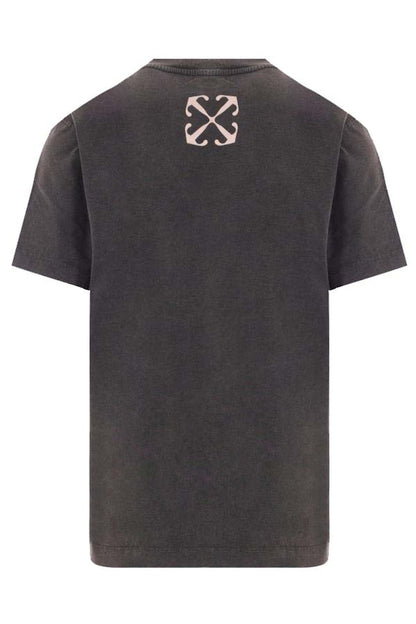 OFF-WHITE S.Matthew Tee Black