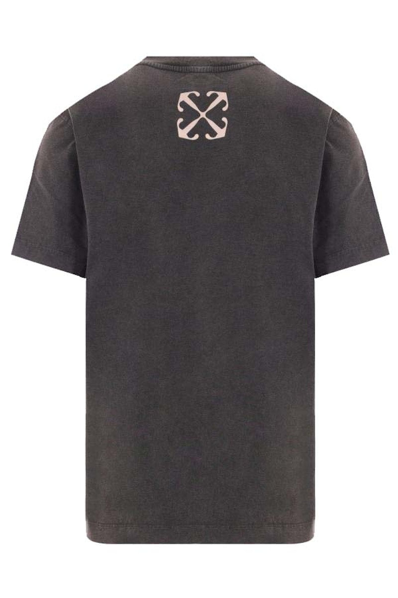 OFF-WHITE S.Matthew Tee Black