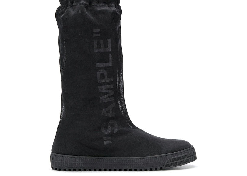 Off-White Sample Boot Black FW18