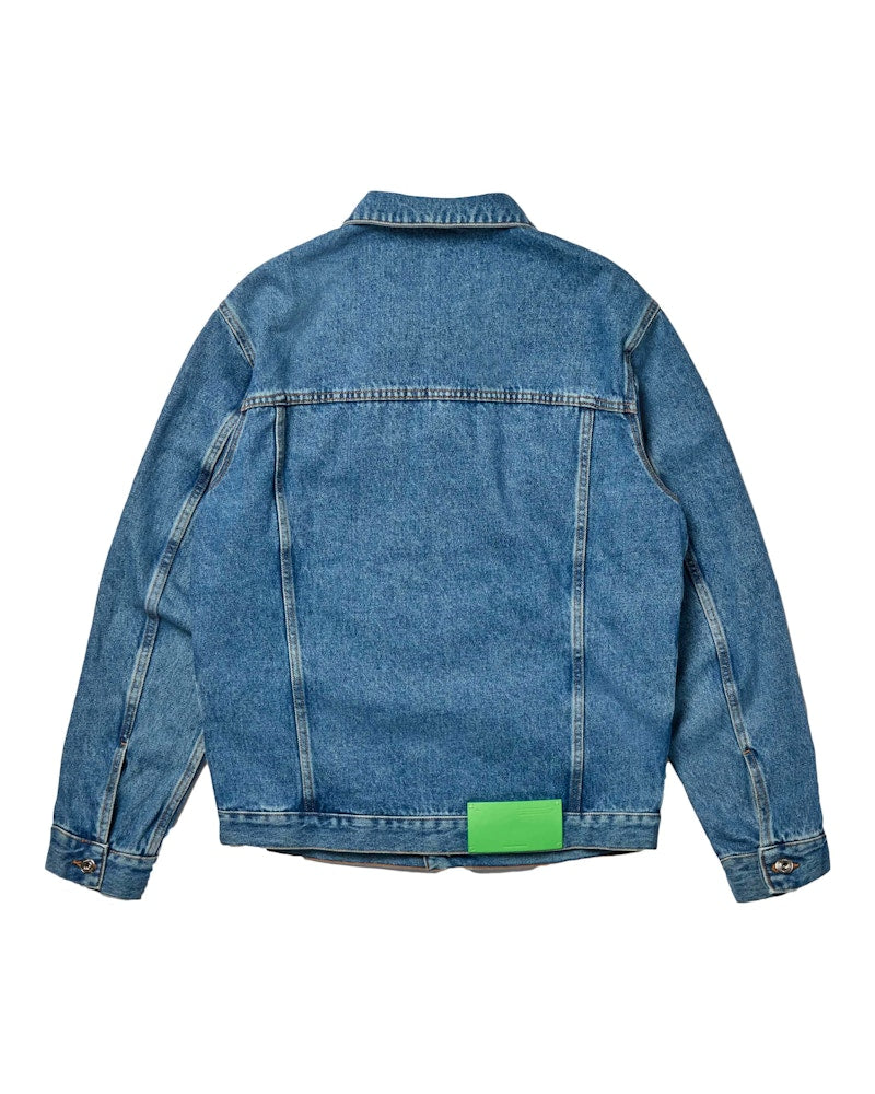 OFF-WHITE Skate Denim Jacket Medium Blue