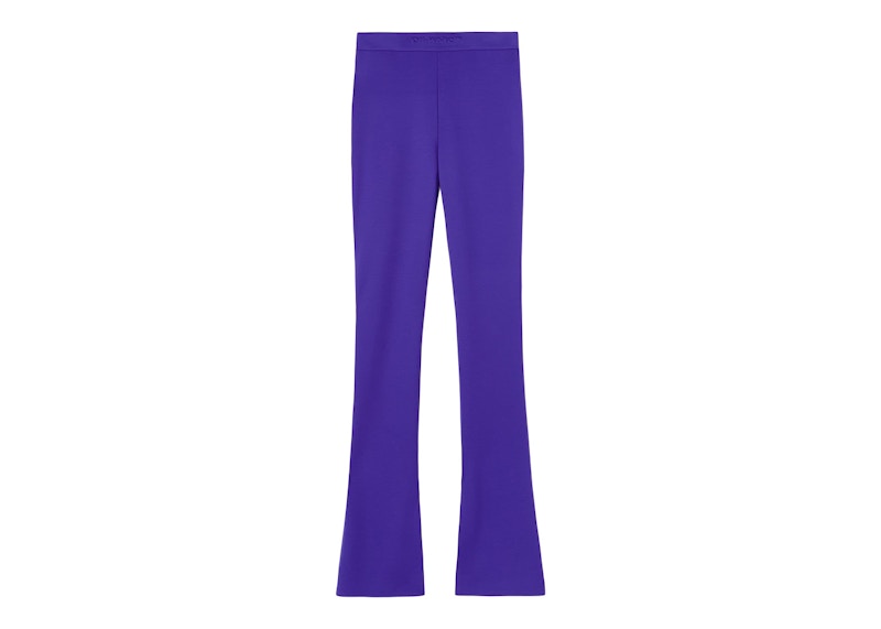 OFF-WHITE Sleek Split Leggings Purple