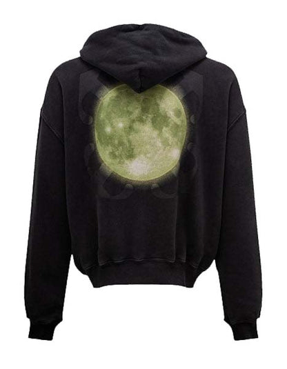 OFF-WHITE Super Moon Cotton Hoodie Black