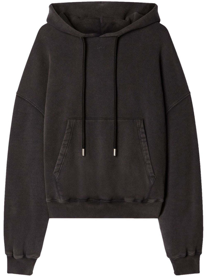 OFF-WHITE Super Moon Cotton Hoodie Black