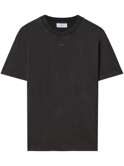 OFF-WHITE Super Moon Cotton T-shirt Black