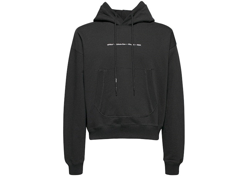 OFF-WHITE Tornado Arrow Logo Hoodie Black/Multi