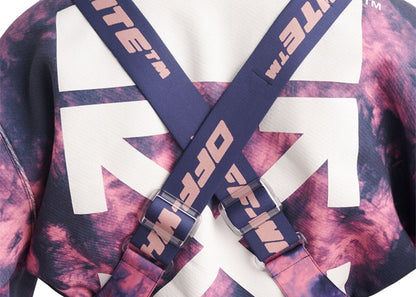 OFF-WHITE Tye Dye Ski Jumpsuit Tie Dye Pink/Blue