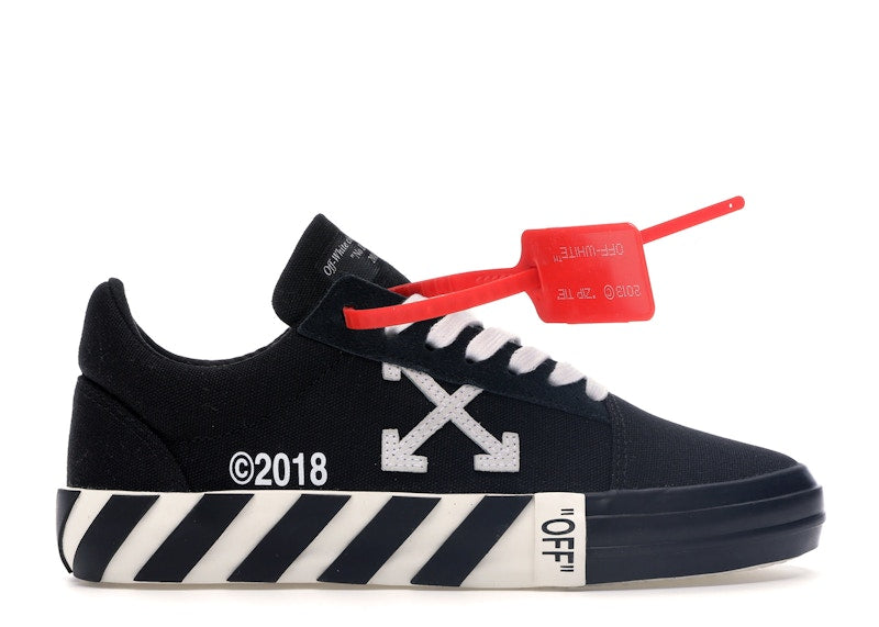 OFF-WHITE Vulc Low Updated Stripes Black (Women's)