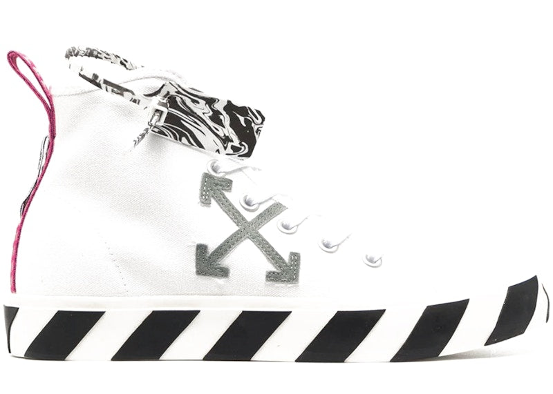 OFF-WHITE Vulcanized Mid Top Grey Arrow