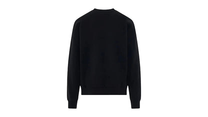 OFF-WHITE Women's Diag Regular Crewneck Sweatshirt Black