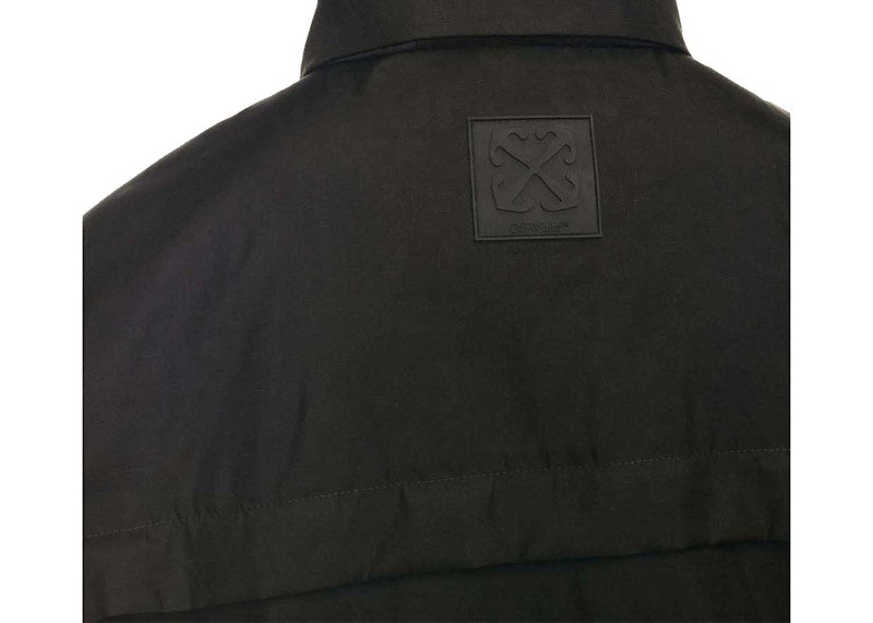 OFF-WHITE Zip-Fastening Long-Sleeve Jacket Black
